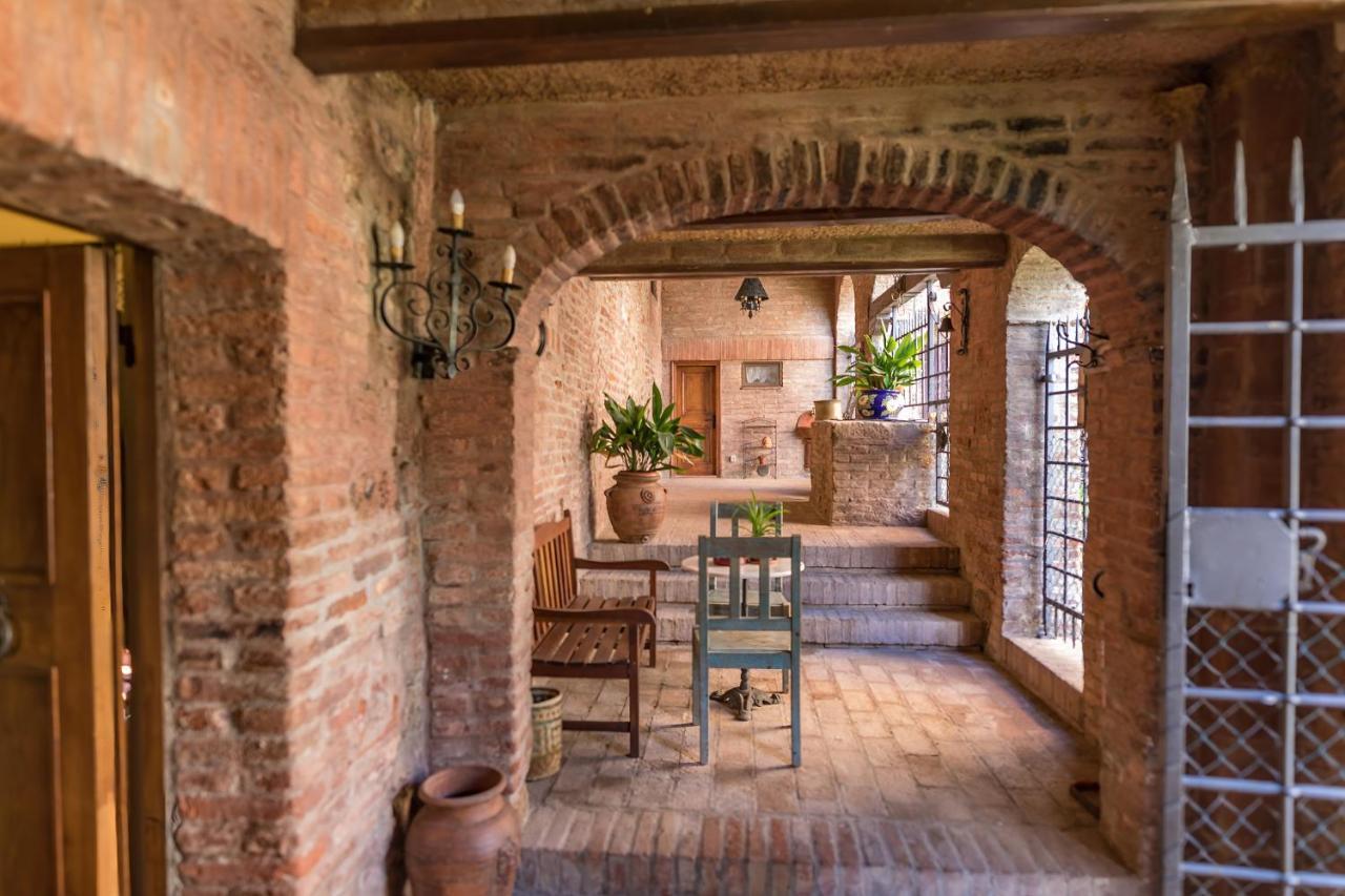 Villa La Cappella Monticiano Exterior foto