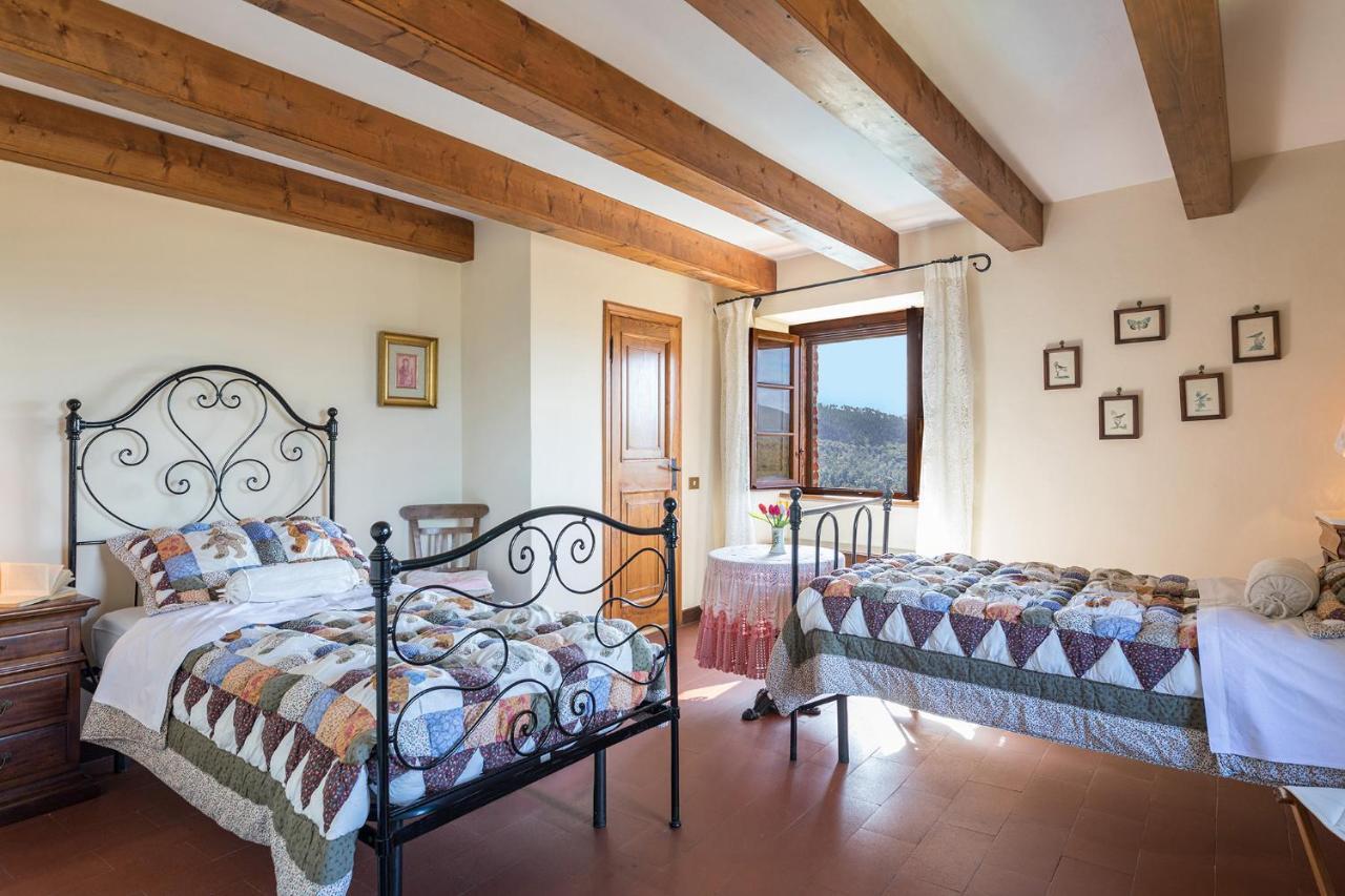 Villa La Cappella Monticiano Exterior foto